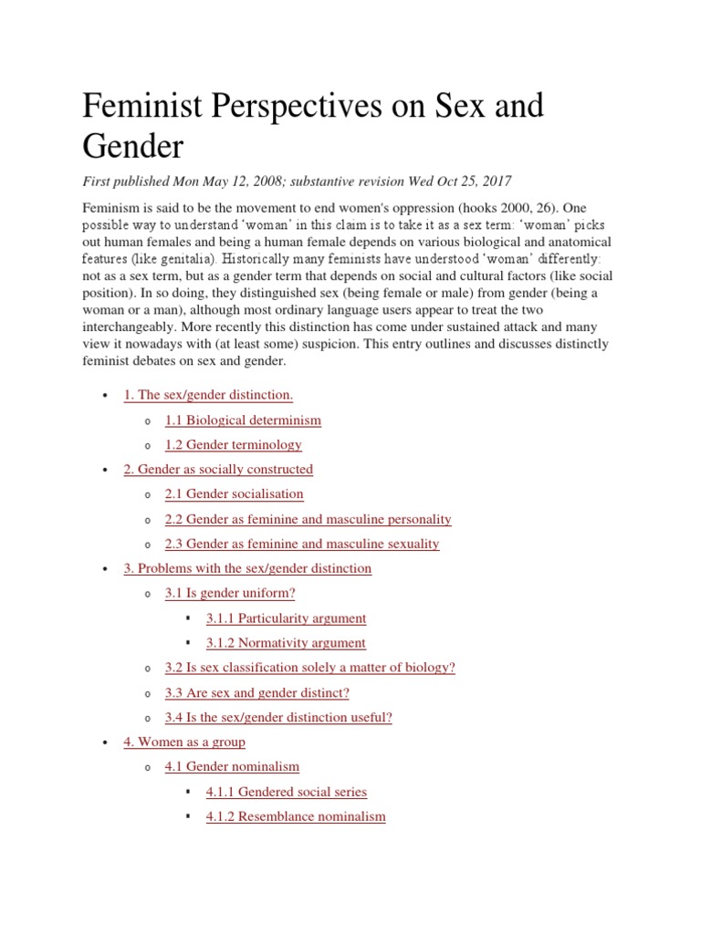 Feminism And Masculinity Exploring Sex And Gender In Video - qflwd9e