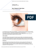 Issues in Eye Care