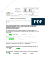 Examenes Por Parciales-Diagnostico Metodologia