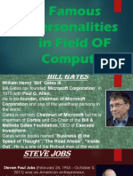 Famous Personalities in Field of Computer