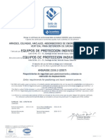 Certificado Ansi Z359.3-2007 PDF