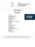 209 SPTE User Manual