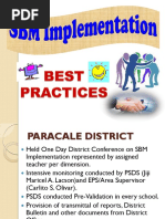 Best Practices On SBM Implementation PDF