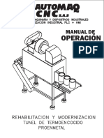 Manual Operacion y Mantenimiento Tunel Termoencogido