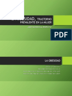 La Obesidad, Trastorno Prevalente en La Mujer