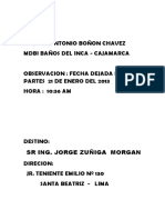 Remite Documento Lima