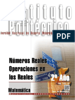 1201-16 MATEMATICA Números Reales-Operaciones en Los Reales