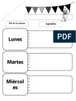 Diario Escolar Semanal