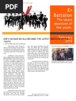 Ex Battalion: The Latest Obsession of The Youth. February 2018