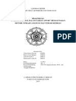 Asetosal DG Titrasi Langsung Dan Kembali