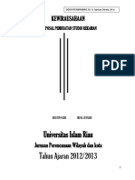 Tugas Proposal Kewirausahaan Studio Band PDF