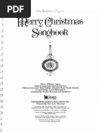 (Sheet Music) Christmas Songbook