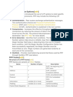 PPP Configuration Options