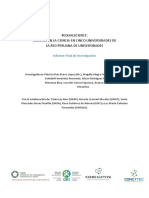 MUJERES EN LA CIENCIA EN CINCO UNIVERSIDADES DE LA RED PERUANA DE UNIVERSIDADES