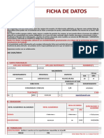 Ficha de Datos de Inei