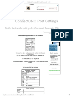 Cincinnati Acramatic 850 G-Code File Transfer or DNC