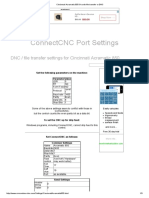 Cincinnati Acramatic 850 G-code File Transfer or DNC