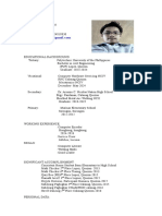 Jobert Candelaria's Resume