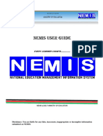 Nemis User Guide: Every Learner Counts