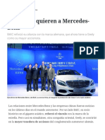Los Chinos Quieren a Mercedes-Benz