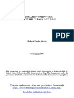 Information Operations Putting The "I" Back Into Dime PDF