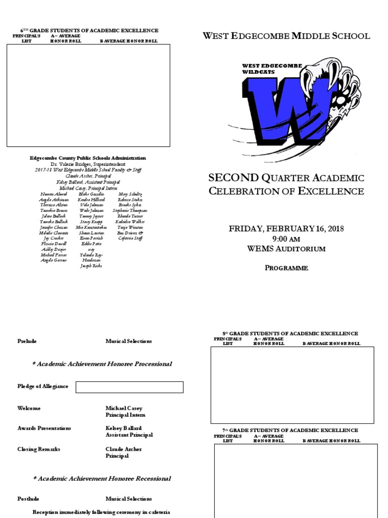 Honor Roll | PDF | Schools