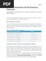 4.Dimensionamento de Pavimentos Flexíveis