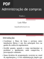 Administração de Compras - Parte 1