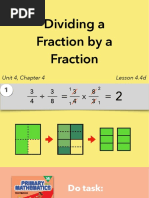 4.4d Dividing a Fraction by a Fraction