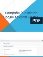 Campaña Publicitaria Google Adwords (Inglés) (Reto 02, Tarea 05)