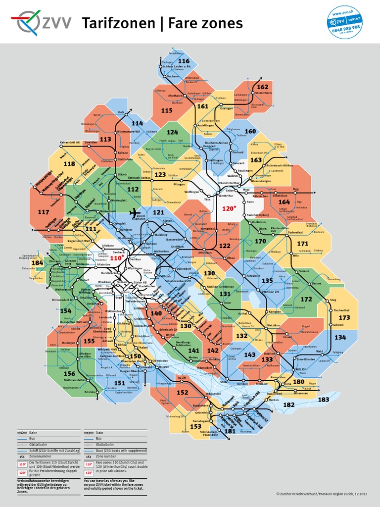 Zurich Zone Map PDF | PDF