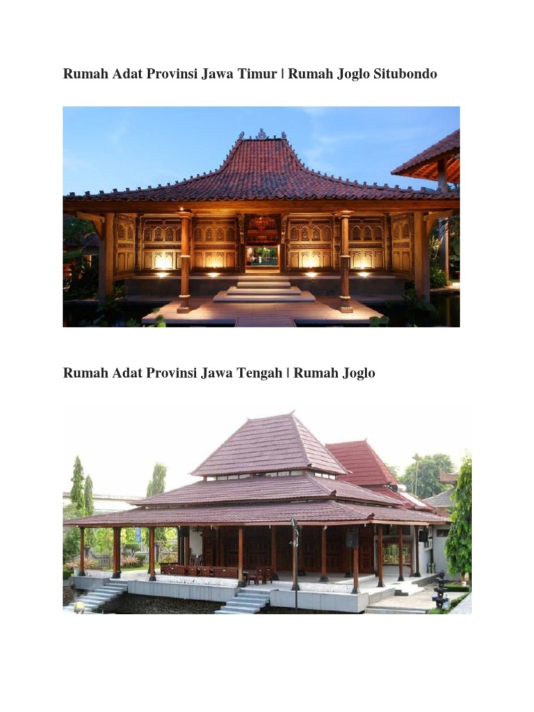 94 Koleksi Gambar Rumah Adat Provinsi Jawa Timur Gratis Terbaru