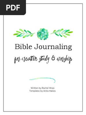 Bible Journal Workbook