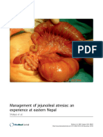 Management of Jejunoileal Atresias NEPAL