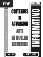 Boletin Huelga General 29-S