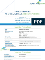 Company Profile Pt. Angkasa Pura I: Airports (Persero)