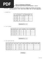 TruthTablesForCompoundPropositionsWorksheet Answers