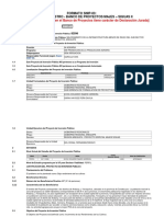 Ficha de Registro - Banco de Proyectos Sicuas Majes