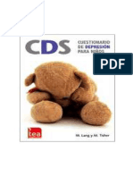 Manual CDS: Escala de Depresión para Niños