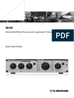 TC Electronic M-100 User Manual