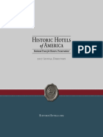 2017 Historic Hotels of America Annual Directory PDF