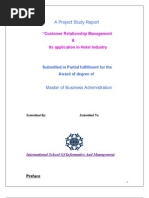Download 14587797 Customer Relationship Management in Hotel Industry by meenxiricha SN37334710 doc pdf