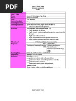 Let's Look and Say. (Textbook Page: 97) : Daily Lesson Plan English Language Year 3