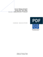 Backstrom - Ingmar - 09038-Performance Measurement of IP Networks Using TWAMP