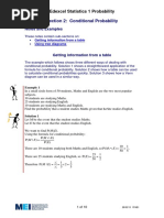 Section 2: Conditional Probability