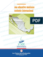 Sistema Educativo Mexicano en El Contexto Internacional