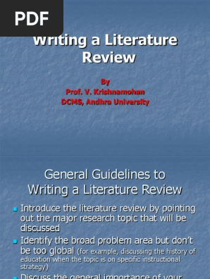 Literature Review