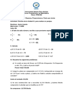 Tarea Practica #4 de Matematicas