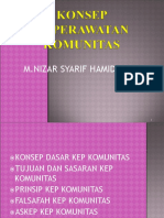 Konsep Askep Komunitas