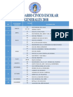 Calendario Civico Escolar